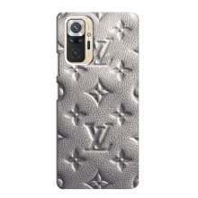 Текстурный Чехол Louis Vuitton для Редми Нот 10 (5G) (Бежевый ЛВ)