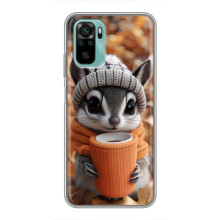 Друкований чохол 'Звірята з кавою' для Xiaomi Redmi Note 10 5G
