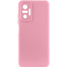 Чехол Silicone Cover Lakshmi Full Camera (AAA) для Xiaomi Redmi Note 10 Pro / 10 Pro Max – Розовый