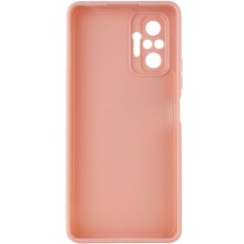 Силиконовый чехол Candy Full Camera для Xiaomi Redmi Note 10 Pro / 10 Pro Max – Розовый