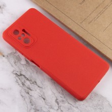 Силиконовый чехол Candy Full Camera для Xiaomi Redmi Note 10 Pro / 10 Pro Max – Красный