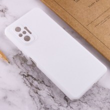 Силиконовый чехол Candy Full Camera для Xiaomi Redmi Note 10 Pro / 10 Pro Max – Белый