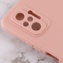 Силиконовый чехол Candy Full Camera для Xiaomi Redmi Note 10 Pro / 10 Pro Max – Розовый
