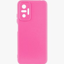 Чехол Silicone Cover Lakshmi Full Camera (AAA) для Xiaomi Redmi Note 10 Pro / 10 Pro Max – Розовый