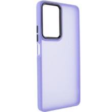Чехол TPU+PC Lyon Frosted для Xiaomi Redmi Note 10 Pro / 10 Pro Max – Purple