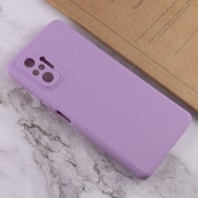 Силіконовий чохол Candy Full Camera для Xiaomi Redmi Note 10 Pro / 10 Pro Max – Бузковий