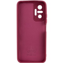 Чехол Silicone Cover Lakshmi Full Camera (A) для Xiaomi Redmi Note 10 Pro / 10 Pro Max – Бордовый