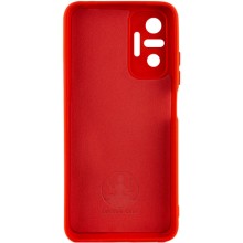 Чехол Silicone Cover Lakshmi Full Camera (A) для Xiaomi Redmi Note 10 Pro / 10 Pro Max – Красный