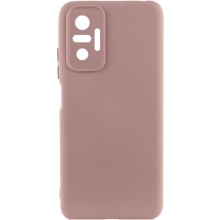 Чехол Silicone Cover Lakshmi Full Camera (A) для Xiaomi Redmi Note 10 Pro / 10 Pro Max – Розовый