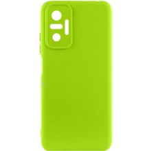 Чехол Silicone Cover Lakshmi Full Camera (A) для Xiaomi Redmi Note 10 Pro / 10 Pro Max – Салатовый