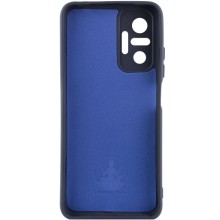 Чехол Silicone Cover Lakshmi Full Camera (A) для Xiaomi Redmi Note 10 Pro / 10 Pro Max – Синий