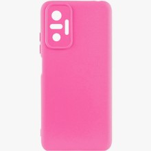 Чохол Silicone Cover Lakshmi Full Camera (AAA) для Xiaomi Redmi Note 10 Pro / 10 Pro Max (Рожевий)