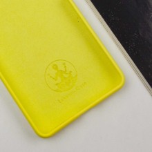 Чохол Silicone Cover Lakshmi Full Camera (AAA) для Xiaomi Redmi Note 10 Pro / 10 Pro Max – Жовтий