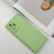 Чехол Silicone Cover Lakshmi Full Camera (A) для Xiaomi Redmi Note 10 Pro / 10 Pro Max – Зеленый