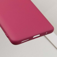 Чехол Silicone Cover Lakshmi Full Camera (A) для Xiaomi Redmi Note 10 Pro / 10 Pro Max – Бордовый