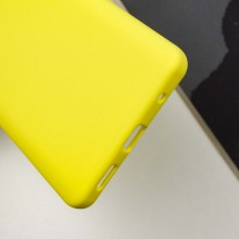 Чохол Silicone Cover Lakshmi Full Camera (AAA) для Xiaomi Redmi Note 10 Pro / 10 Pro Max – Жовтий