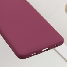 Чохол Silicone Cover Lakshmi Full Camera (AAA) для Xiaomi Redmi Note 10 Pro / 10 Pro Max – Бордовий