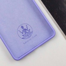 Чохол Silicone Cover Lakshmi Full Camera (AAA) для Xiaomi Redmi Note 10 Pro / 10 Pro Max – Бузковий