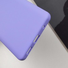 Чохол Silicone Cover Lakshmi Full Camera (AAA) для Xiaomi Redmi Note 10 Pro / 10 Pro Max – Бузковий