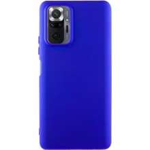 Чехол Silicone Cover Lakshmi (AA) для Xiaomi Redmi Note 10 Pro / 10 Pro Max – Синий