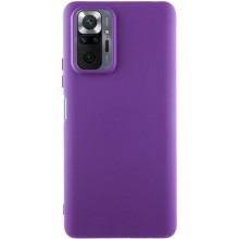 Чехол Silicone Cover Lakshmi (AA) для Xiaomi Redmi Note 10 Pro / 10 Pro Max – Фиолетовый