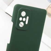 Чехол Silicone Cover Lakshmi Full Camera (AAA) для Xiaomi Redmi Note 10 Pro / 10 Pro Max – Зеленый