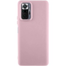 Чохол Silicone Cover Lakshmi (AA) для Xiaomi Redmi Note 10 Pro / 10 Pro Max – Рожевий