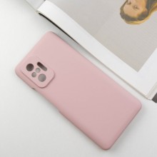 Чехол Silicone Cover Lakshmi Full Camera (AAA) для Xiaomi Redmi Note 10 Pro / 10 Pro Max – Розовый