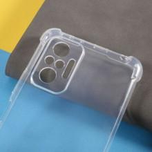 TPU чохол GETMAN Ease logo посилені кути Full Camera для Xiaomi Redmi Note 10 Pro / 10 Pro Max – Прозорий