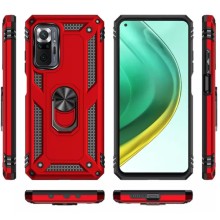 Ударопрочный чехол Serge Ring for Magnet для Xiaomi Redmi Note 10 Pro / 10 Pro Max