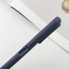 Чохол TPU GETMAN Liquid Silk Full Camera для Xiaomi Redmi Note 10 Pro / 10 Pro Max – Синій