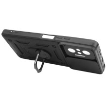 Чехол Ummi Camshield Serge Ring для Xiaomi Redmi Note 10 Pro / 10 Pro Max – Черный