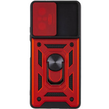 Чехол Ummi Camshield Serge Ring для Xiaomi Redmi Note 10 Pro / 10 Pro Max – Красный