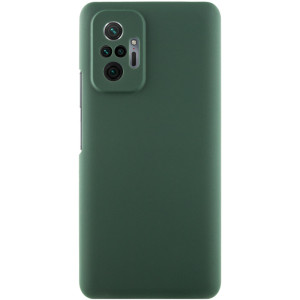 Чехол Silicone Cover Lakshmi Full Camera (AAA) для Xiaomi Redmi Note 10 Pro / 10 Pro Max (Зеленый)