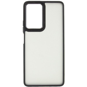 Чохол TPU+PC Lyon Frosted для Xiaomi Redmi Note 10 Pro / 10 Pro Max – Чорний