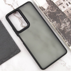 Чохол TPU+PC Lyon Frosted для Xiaomi Redmi Note 10 Pro / 10 Pro Max – Чорний