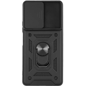 Чехол Ummi Camshield Serge Ring для Xiaomi Redmi Note 10 Pro / 10 Pro Max – Черный