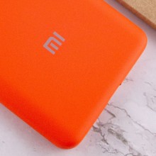 Чехол Silicone Cover Full Protective (AA) для Xiaomi Redmi Note 10 Pro / 10 Pro Max – Оранжевый