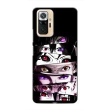 Чохли Персонажі Аніме Наруто для Xiaomi Redmi Note 10 Pro (AlphaPrint) (Очі Anime)