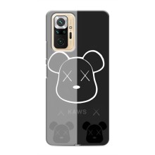 Чохли для Xiaomi Redmi Note 10 Pro - Bearbrick Louis Vuitton (PREMIUMPrint) (БеарБрік очі)