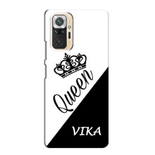 Чехлы для Xiaomi Redmi Note 10 Pro - Женские имена – VIKA
