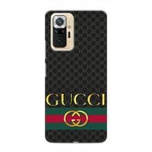 Чохли  GUCCI для Сяомі Редмі Ноут 10 Про (AlphaPrint) (Gucci оригінал)