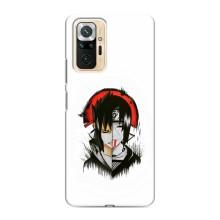 Чехлы на тему: Итачи Учиха для Xiaomi Redmi Note 10 Pro (AlphaPrint)