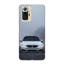 Чехол BMW для Редми Ноут 10 Про – БМВ в тумане