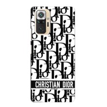 Чехол (Dior, Prada, YSL, Chanel) для Xiaomi Redmi Note 10 Pro (Christian Dior)