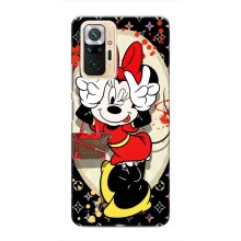 Чохол Disney Mouse Xiaomi Redmi Note 10 Pro (PREMIUMPrint) (Мінні peace)