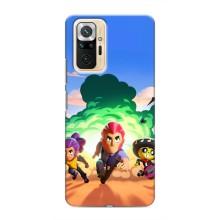 Чехол для Xiaomi Redmi Note 10 Pro Бравл Старс (VPrint)