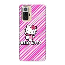 Чохол для дитини на Сяомі Редмі Ноут 10 Про (VPrint) – Hello Kytty