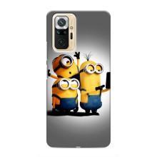 Чохол для дитини на Сяомі Редмі Ноут 10 Про (VPrint) – Три посіпаки