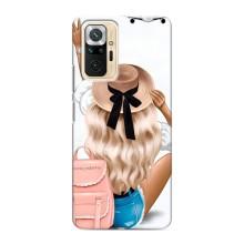 Чехол с печатью для Xiaomi Redmi Note 10 Pro - (Мода) (AlphaPrint) (Путешествие)